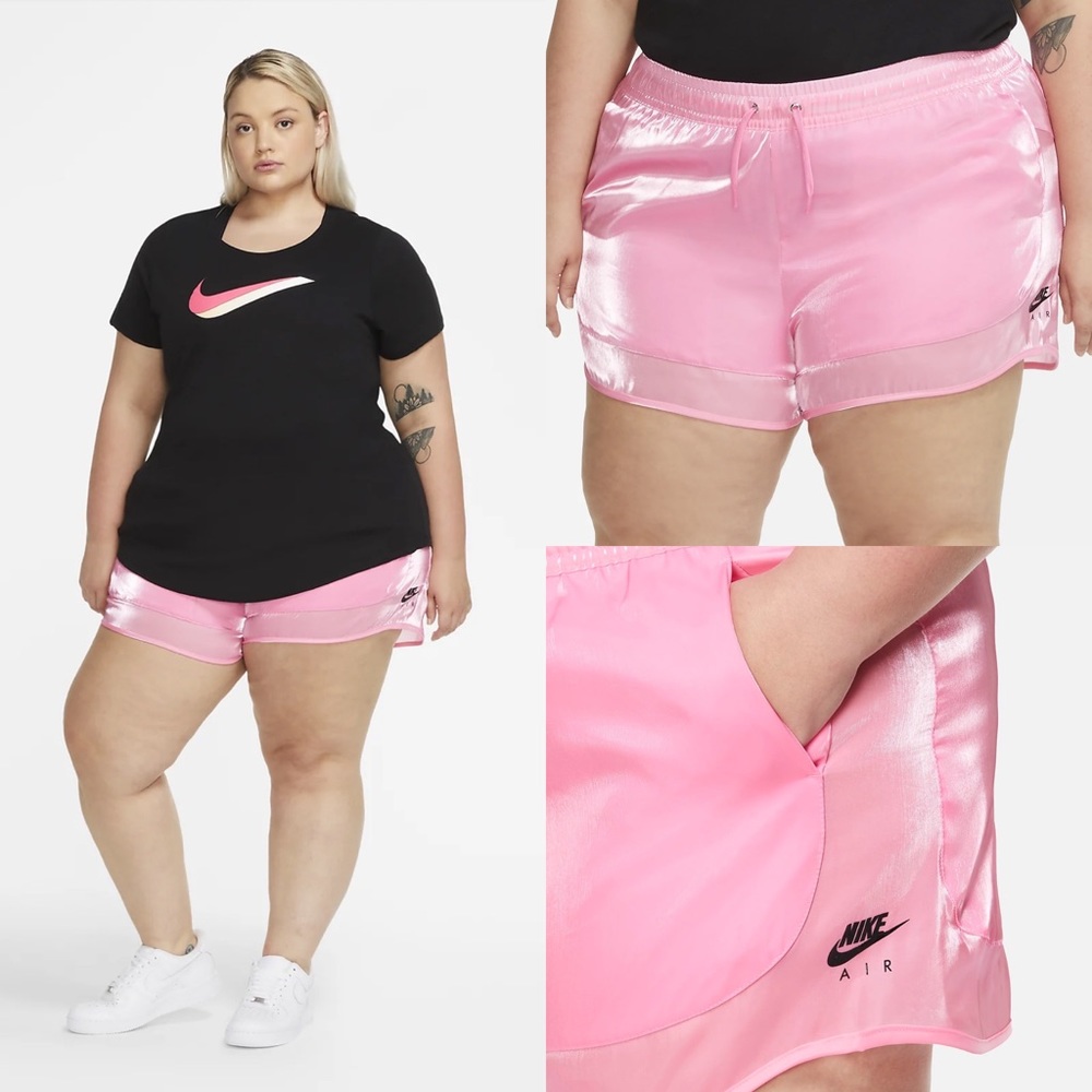 NWT Women’s Plus Size Nike Pink Shorts